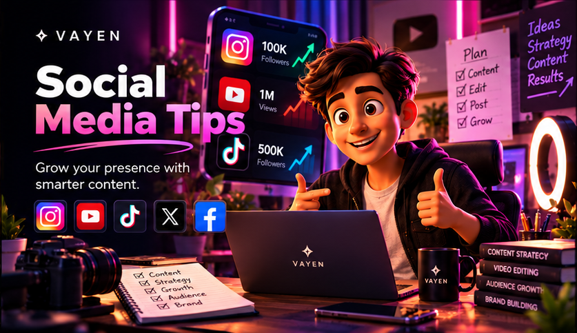 Social Media Tips cover